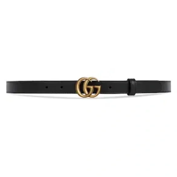 Gucci | Accessories | Gucci Signature Double Gg Buckle Black  display picture 1
